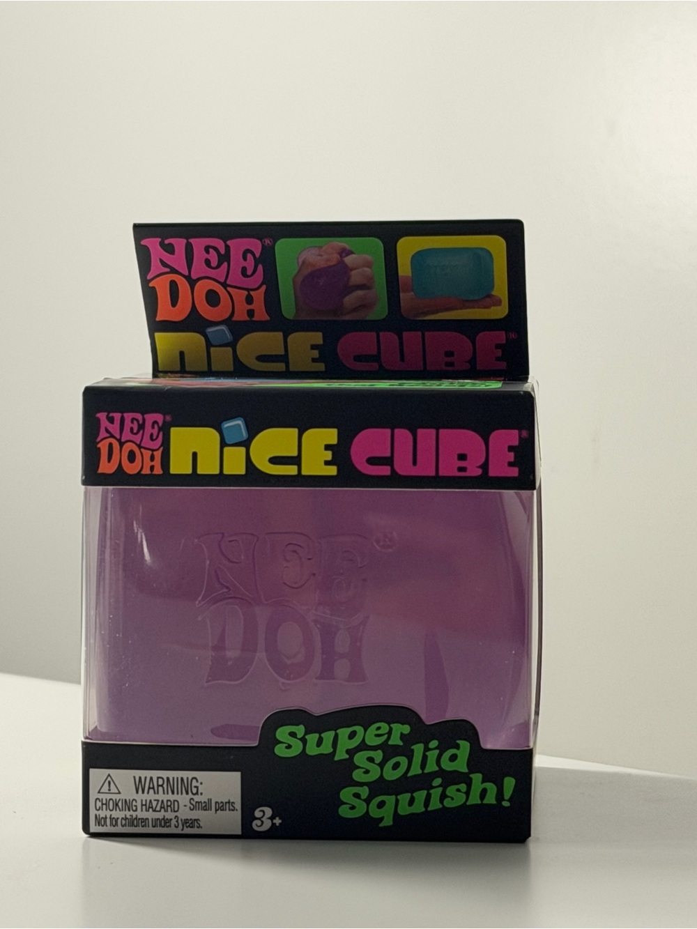 Nice Cube Purple Super Solid Squish Toy